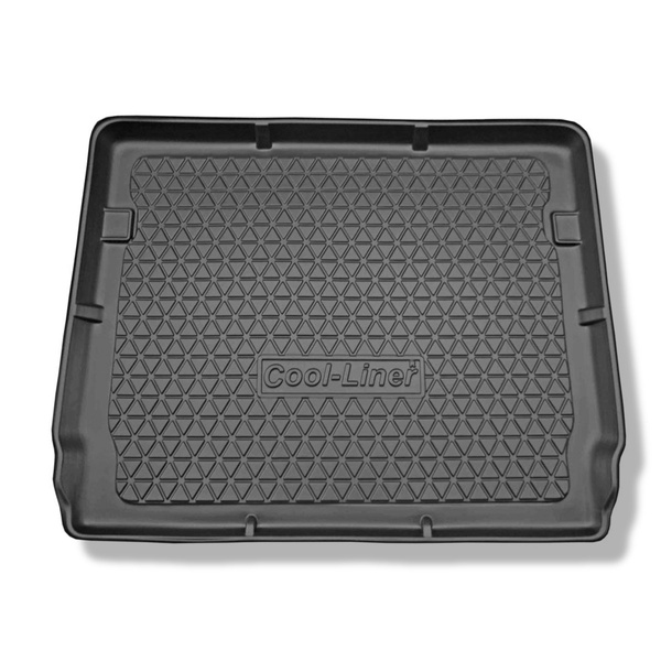 Bagagerumsmattor till Peugeot 5008 I Minibuss (05.2009-06.2017) - 5/7 platser; tredje raden nedsänkt