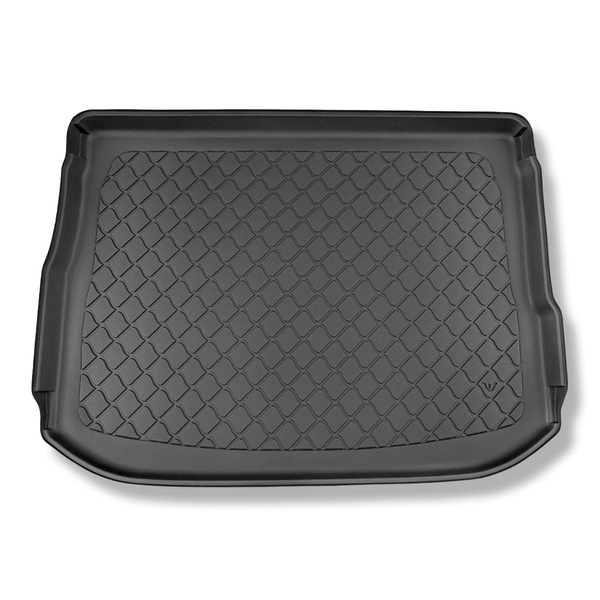 Bagagerumsmattor till Nissan Qashqai III Mild Hybrid (N-Connecta, Tekna, Tekna+) & e-Power Crossover (06.2021-....) - övre bagagerum; rörligt golv i högsta läget (Flexi-Board)