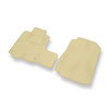 Velourmattor till Honda CR-V III SUV (2007-2012) - beige