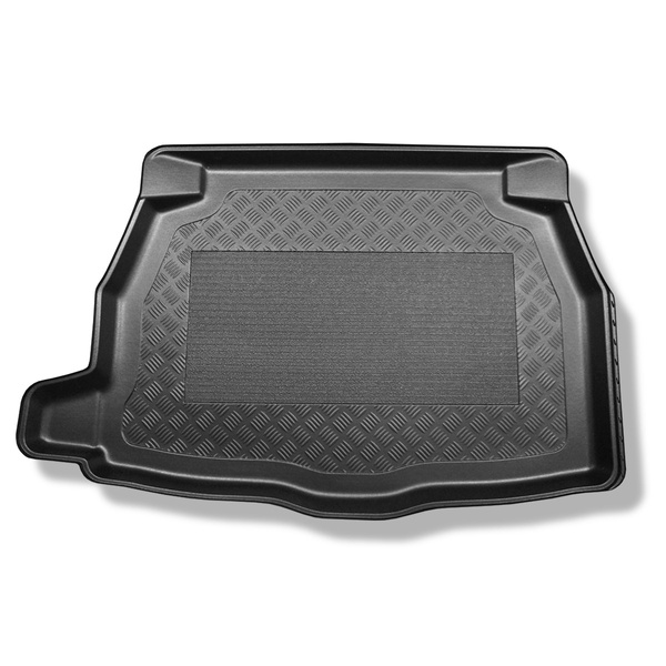 Bagagerumsmattor till Toyota C-HR SUV (01.2017-....) - med / utan subwoofer; möjlighet att skära bort höger kant; även till hybrid; ej till 2.0 Hybrid Dynamic Force version