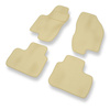 Velourmattor till Alfa Romeo 156 I Crosswagon, Sedan, Sportwagon (1997-2003) - beige
