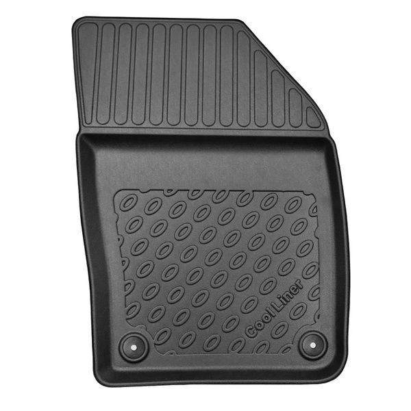 Sats bagagerumsmatta och bilmattor TPE PREMIUM måttillverkade till: Volvo S60 III Sedan (10.2018-....) - nedre bagagerum; med dubbelt bagagerumsgolv; ej till Plug-in Hybrid