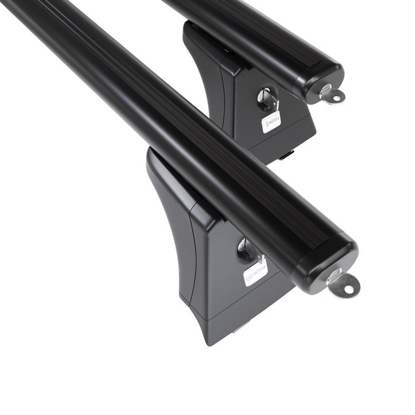 Taklasthållare till Ford C-Max mk I Minibuss (2003-2010) - svart takräcke - takhållare - fästpunkter - Aluminium