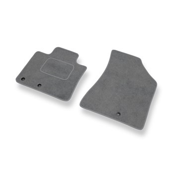 Velourmattor till Kia Sorento II SUV (2009-2015) - gråa