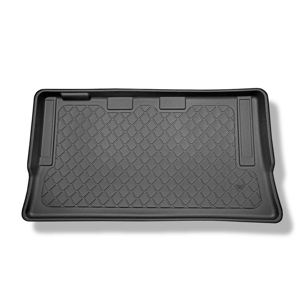 Bagagerumsmattor till Mercedes-Benz EQV 300 Skåpbil (10.2020-....) - lång version (axelavstånd 3.200 mm); billängd 5.140 mm); bakom tredje sätesraden; utan delat bagageutrymme