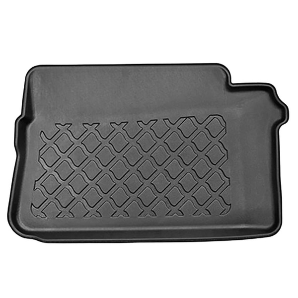 Sats bagagerumsmatta och bilmattor TPE måttillverkade till: Toyota Auris II Touring Sports (07.2013-12.2018) - övre bagagerum; till bilar med dubbelt bagagerumsgolv; även till hybrid