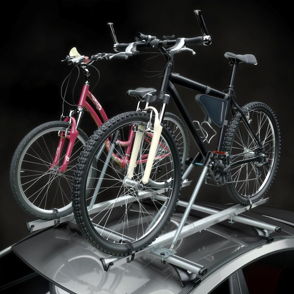 Takmonterad cykelhållare av aluminium - 2xM-42