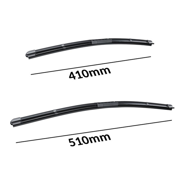Vindrutetorkarblad till Daihatsu Sirion II Kombikupé (10.2004-2010) - platta torkarblad