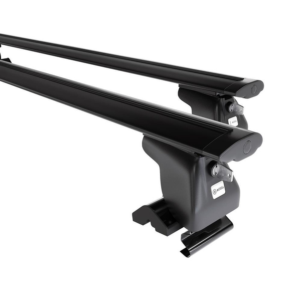 Taklasthållare till Nissan Terrano R20 mk II SUV (1993-2002) - svart takräcke - takhållare - utan fästelement - Aluminium