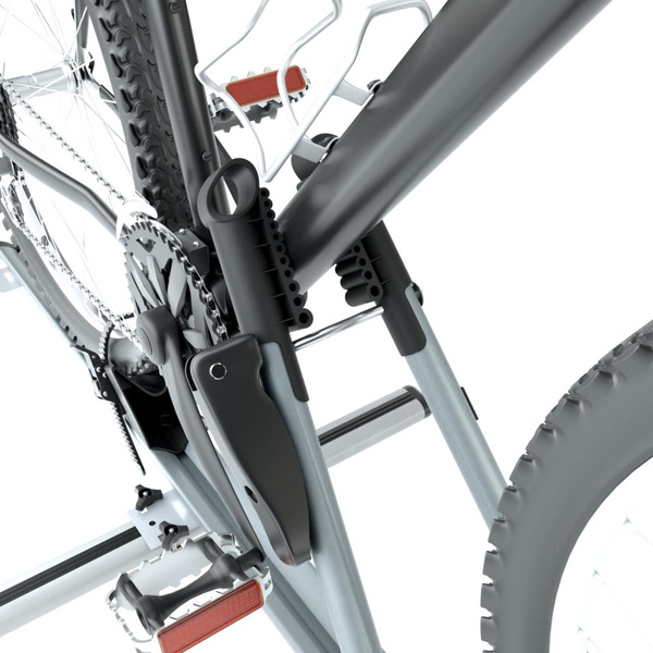Takmonterad cykelhållare av aluminium - 4xM-17