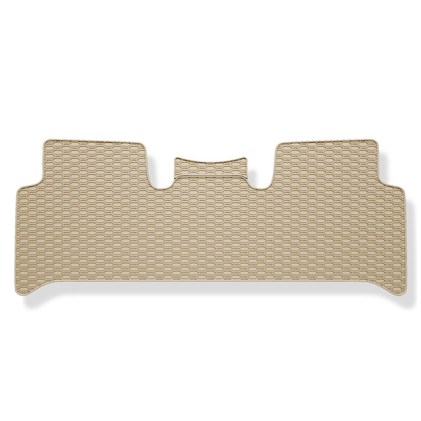 Gummimattor till bil Renault Scenic II Minibuss (2003-2009) - beige - 3 st.