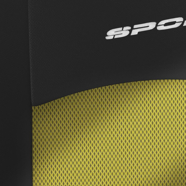 Universella sätesöverdrag till Ford Escort MK5, MK6, MK7 (1990-2000) - gul