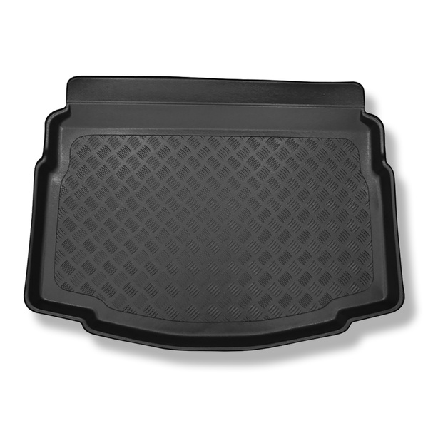 Bagagerumsmattor till Volkswagen Golf VII Kombikupé (10.2012-12.2019) - med nödreservhjul / reparationssats: för övre och nedre bagagerum