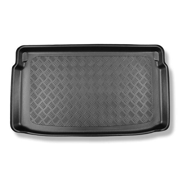 Bagagerumsmattor till Toyota Yaris IV XP210 Kombikupé (09.2020-....) - övre bagagerum; till bilar med dubbelt bagagerumsgolv; även till hybrid