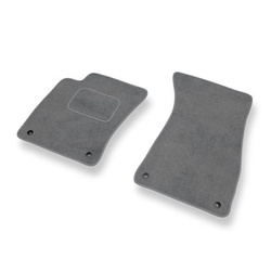 Velourmattor till Audi A8 II D3 Limousine (2002-2010) - gråa