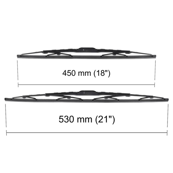 Vindrutetorkarblad till Daihatsu Terios II SUV (01.2006-2016) - standard torkarblad