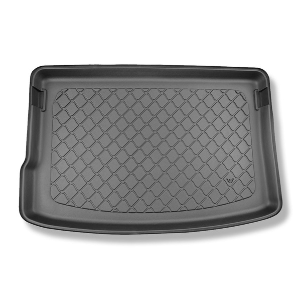 Bagagerumsmattor till Skoda Fabia IV Kombikupé (09.2021-....) - övre bagagerum; rörligt golv i översta läget