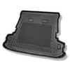 Bagagerumsmattor till Mitsubishi Pajero III Wagon SUV (2000-03.2007) - 5/7 platser; tredje raden upplyft; long version