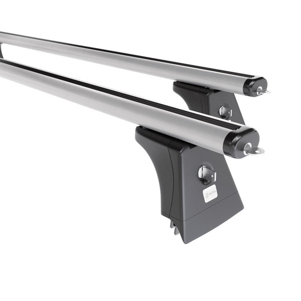 Taklasthållare till Opel Astra J mk IV OPC Kupé (2012-2015) - silver takräcke - takhållare -fästpunkter - Aluminium