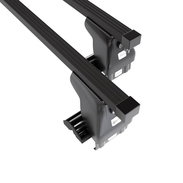 Taklasthållare till Hyundai Getz Kombikupé (2005-2011) - svart takräcke - takhållare - utan fästelement - Stål