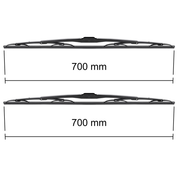 Vindrutetorkarblad till Mercedes-Benz Actros MP1, MP2, MP3 Lastbil (1997-2013) - standard torkarblad