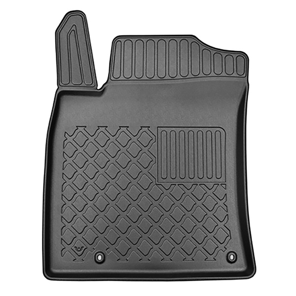 Sats bagagerumsmatta och bilmattor TPE måttillverkade till: Kia Ceed III CD Kombikupé (06.2018-....) - övre bagagerum; med bagagerumsgolv i två nivåer; ej till i30 N; ej till 48V-Hybrid