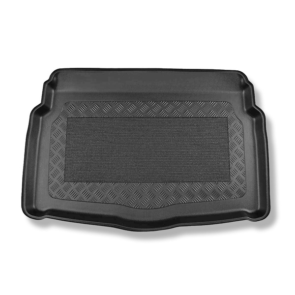 Bagagerumsmattor till Volkswagen Golf VIII Kombikupé (12.2019-....) - nedre bagagerum; rörligt golv i nedersta läget; med nödreservhjul eller reparationssats