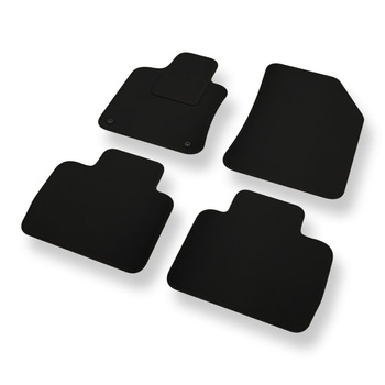 Filtmattor till Peugeot 508 II Sedan, SW (2018-....) - svarta