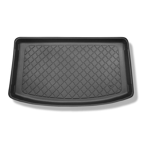 Bagagerumsmattor till Kia Rio IV YB Kombikupé (02.2017-....) - övre bagagerum; modeller med rörligt bagagerumsgolv; ej till hybridversion