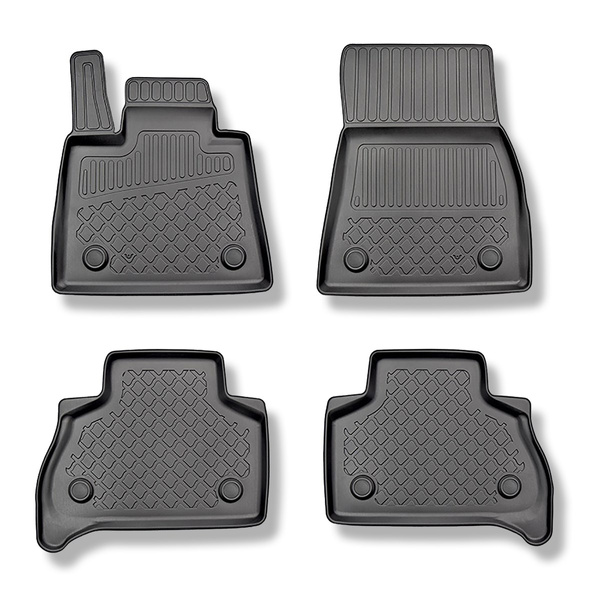 Tpe-mattor till BMW X5 G05 SAV (11.2018-....) - 5 eller 7 platser; utan tredje raden; även med hybriddrift