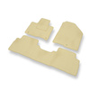 Velourmattor till Kia Sorento III SUV (2014-2020) - beige