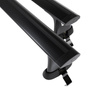 Taklasthållare till Skoda Octavia mk II Kombisedan (2009-2012) - svart takräcke - takhållare - utan fästelement - Aluminium