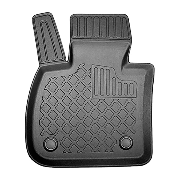 Sats bagagerumsmatta och bilmattor TPE måttillverkade till: BMW Serie 2 F46 Gran Tourer (03.2015-2021) - 5 eller 7 platser; utan tredje raden