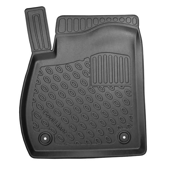 Sats bagagerumsmatta och bilmattor TPE PREMIUM måttillverkade till: Opel Zafira C Minibuss (01.2012-07.2019) - 5/7 platser; tredje raden nedsänkt