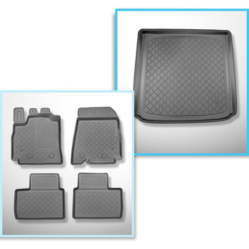 Sats bagagerumsmatta och bilmattor TPE måttillverkade till: Renault Arkana SUV (