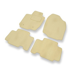 Velourmattor till Toyota RAV4 III SUV (2005-2012) - beige