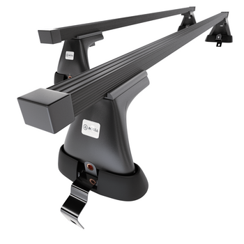 Taklasthållare till Volvo S60 Sedan (2010-2018) - svart takräcke - takhållare - 