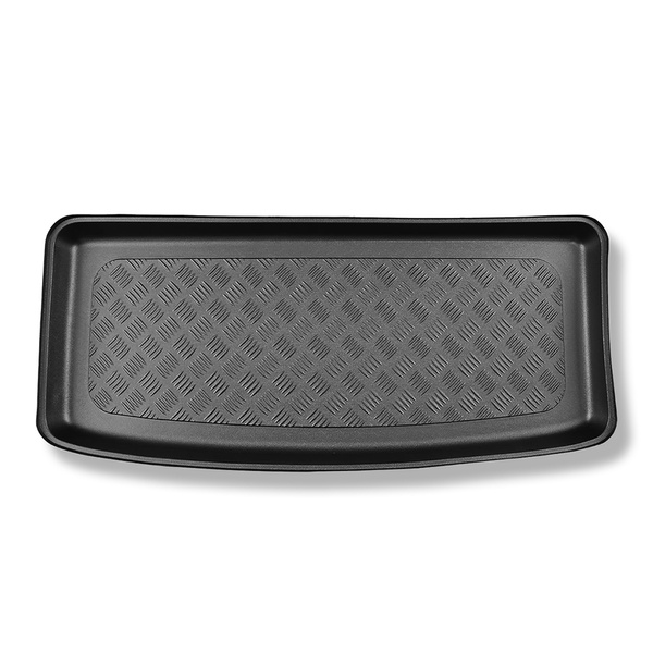 Bagagerumsmattor till Kia Picanto III JA Kombikupé (04.2017-....) - övre bagagerum; modeller med rörligt bagagerumsgolv