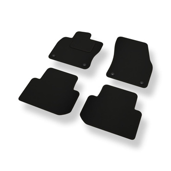 Filtmattor till Volkswagen Tiguan II SUV (2015-2024) - svarta
