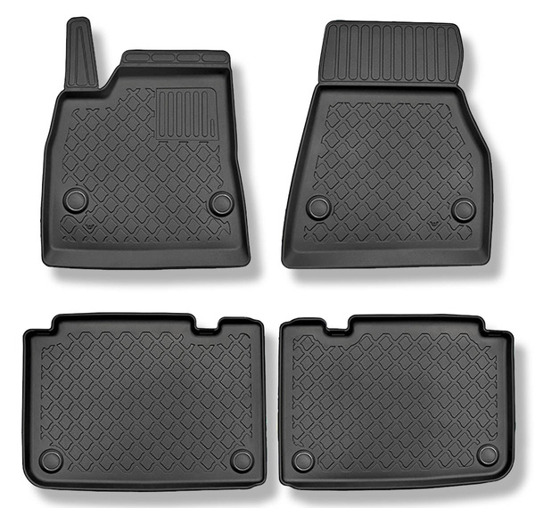 Tpe-mattor till Tesla Model S Kombisedan (04.2015-....) - 4-hjulsdrift