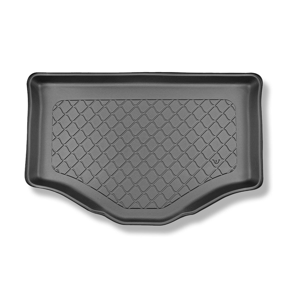 Bagagerumsmattor till Mitsubishi Space Star Kombikupé (03.2013-11.2019) - nedre bagagerum; utan hylla i bagageutrymmet