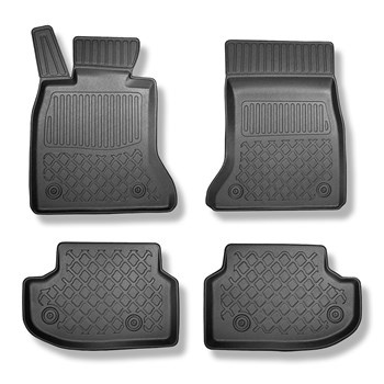 Tpe-mattor till BMW Serie 5 F11 Touring (2013-04.2017) - utan X-drive; avstånd m