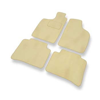 Velourmattor till Nissan Navara D22 (1997-2005) - beige