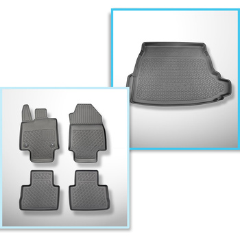 Sats bagagerumsmatta och bilmattor TPE PREMIUM måttillverkade till: Suzuki Acros