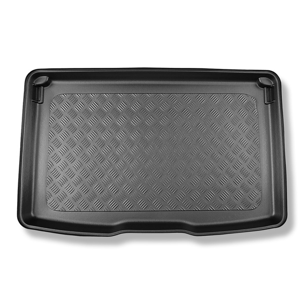 Bagagerumsmattor till Dacia Sandero III Stepway Crossover, Kombikupé (01.2021-....) - övre bagagerum; rörligt golv i översta läget