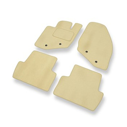 Velourmattor till Volvo S80 I Sedan (1998-2006) - beige
