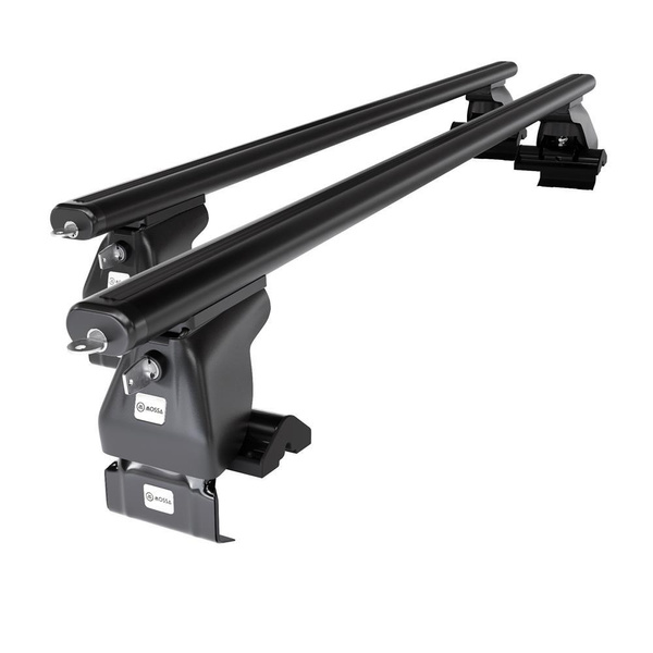 Taklasthållare till Toyota Camry IX Sedan (2018-....) - svart takräcke - takhållare - utan fästelement - Aluminium