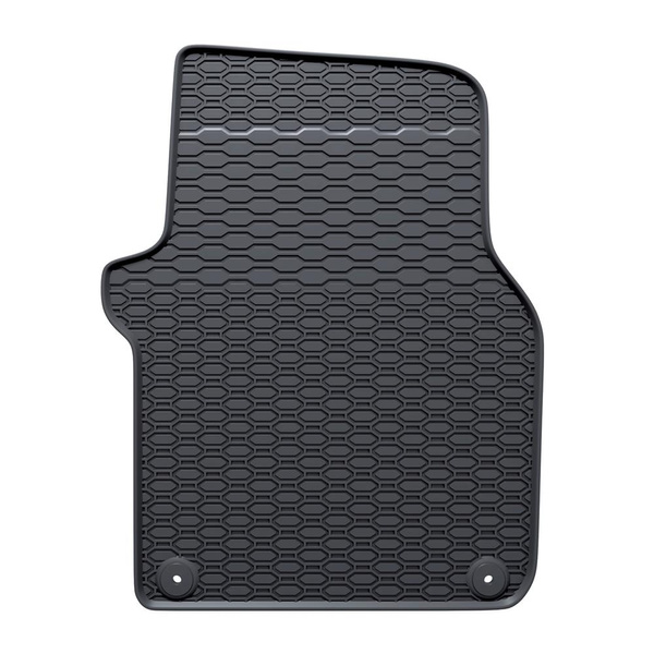 Gummimattor till bil Volkswagen Crafter II Skåpbil (2017-....) - svart - 2 st.