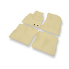 Velourmattor till Nissan Note E12 Kombikupé (2013-2016) - beige