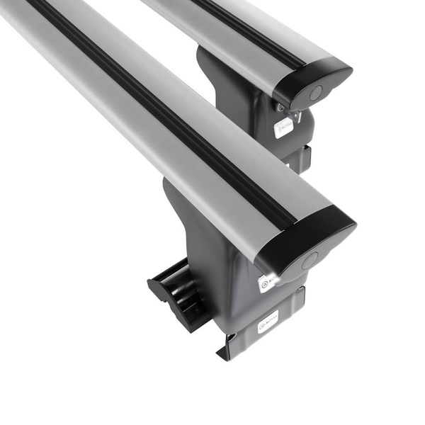 Taklasthållare till Skoda Citigo Kombikupé (2012-2019) - silver takräcke - takhållare -utan fästelement - Aluminium